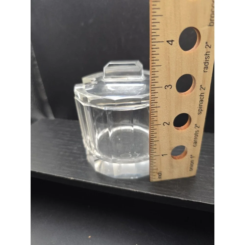 Cystal Jelly Or Honey Jar With Lid. No Spoon.